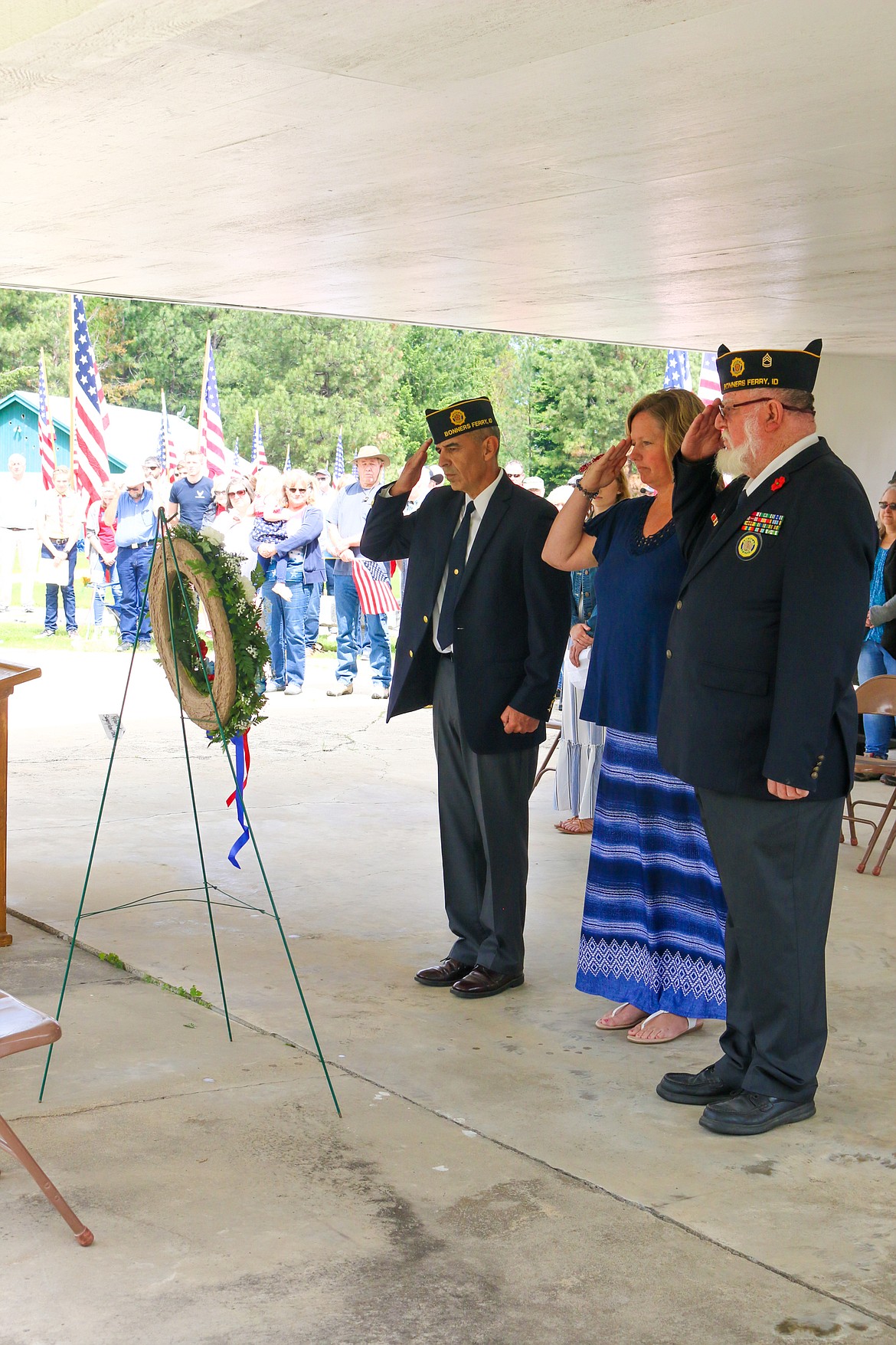 Photo by MANDI BATEMAN
The Memorial Day Ceremony was steeped in tradition.