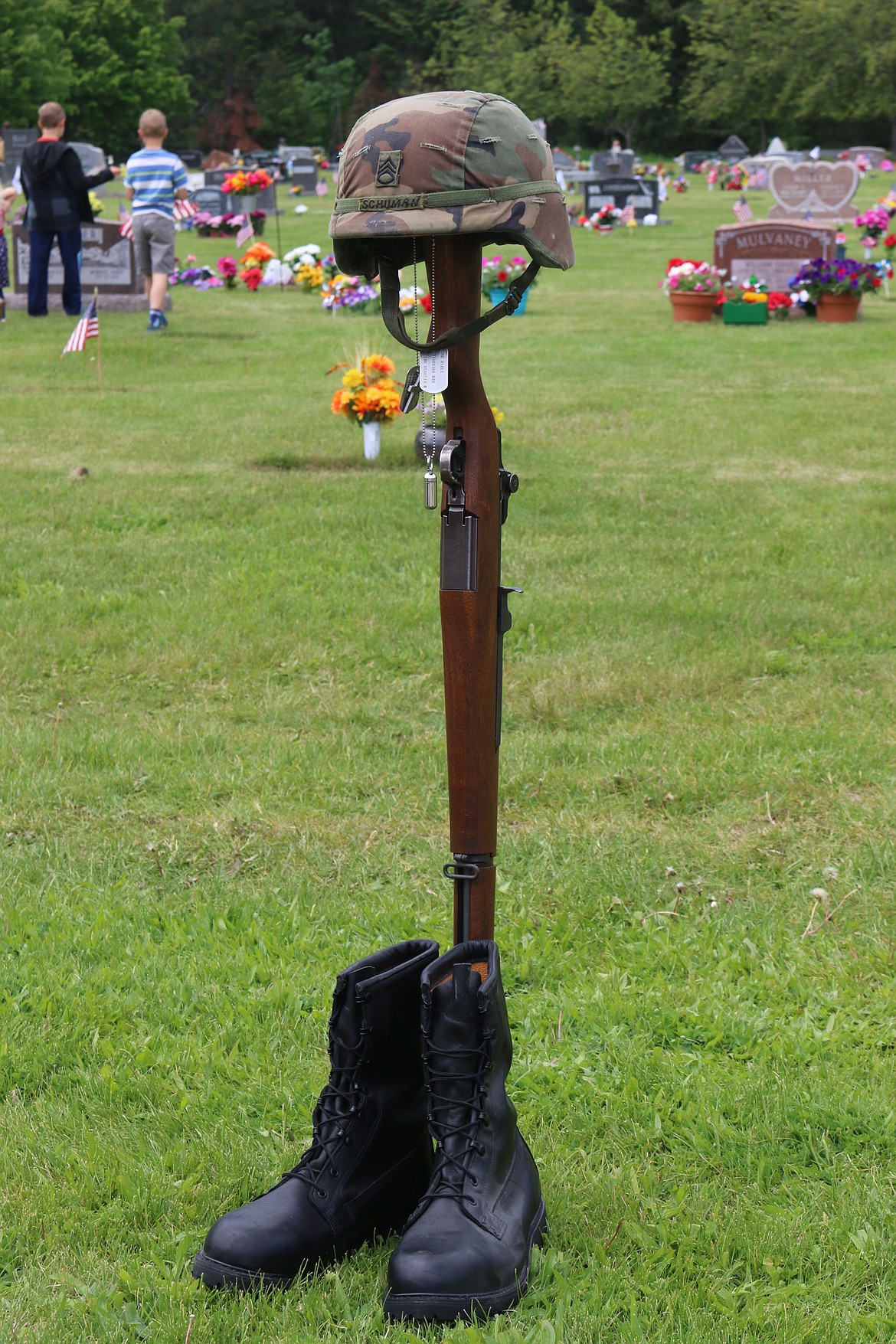 Photo by MANDI BATEMAN
The Memorial Day Cememony was a time for people to honor those that did not come home.