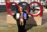 NIC student earns national business award
