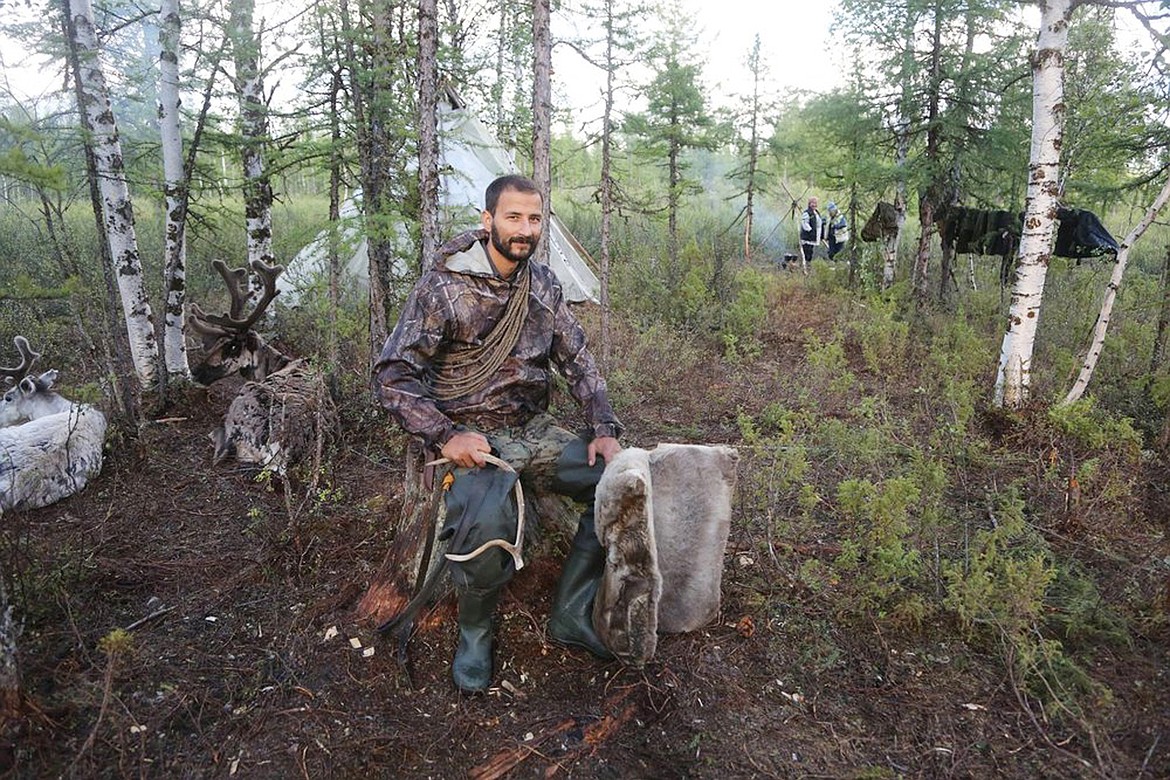 (Photo courtesy NORTH IDAHO COLLEGE)
Sandpoint High School graduate and North Idaho College alumnus, and &#147;Alone&#148; contestant Jordan Jonas in a hunting camp in Siberia. Jonas will compete on season 6 of the reality survival show premiering on the History Channel Thursday, June 6, at 10 p.m. Pacific Time.