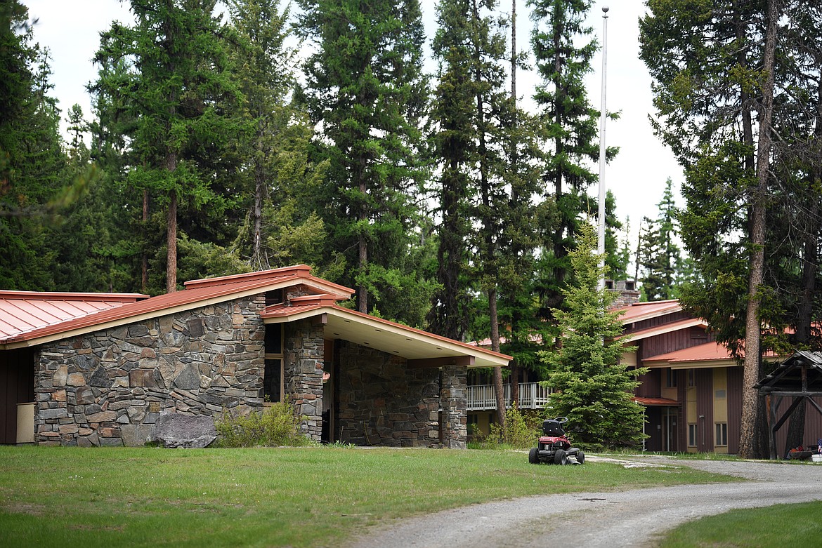 Various buildings at Camp Ponderosa. The camp is being transformed from a defunct Swan River Correctional facility into a veterans center by Allen and Linda Erickson of the Northwest Montana Veterans Food Pantry.(Brenda Ahearn/Daily Inter Lake)