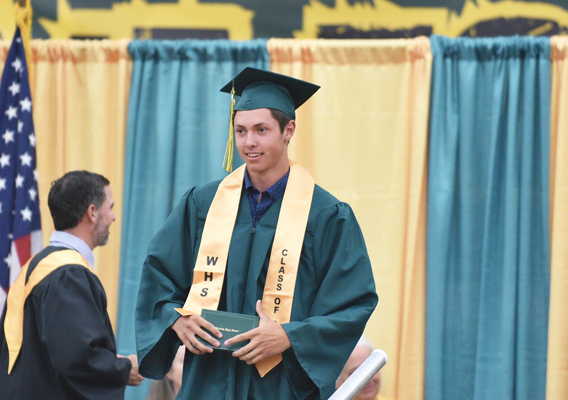 Whitefish High School graduated 96 seniors Saturday as part of the Class of 2019 during a commencement ceremony in the gym. (Heidi Desch/Whitefish Pilot)