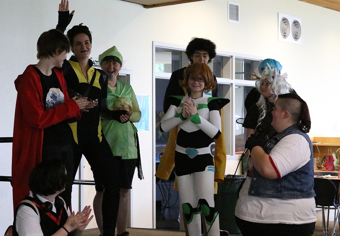 (Photo by MARY MALONE)
Sandemonium, North Idaho&#146;s own fan convention, returned to Forrest M. Bird Charter School on Saturday for the fourth annual event, complete with games, vendors, entertainment and, of course, a cosplay contest.