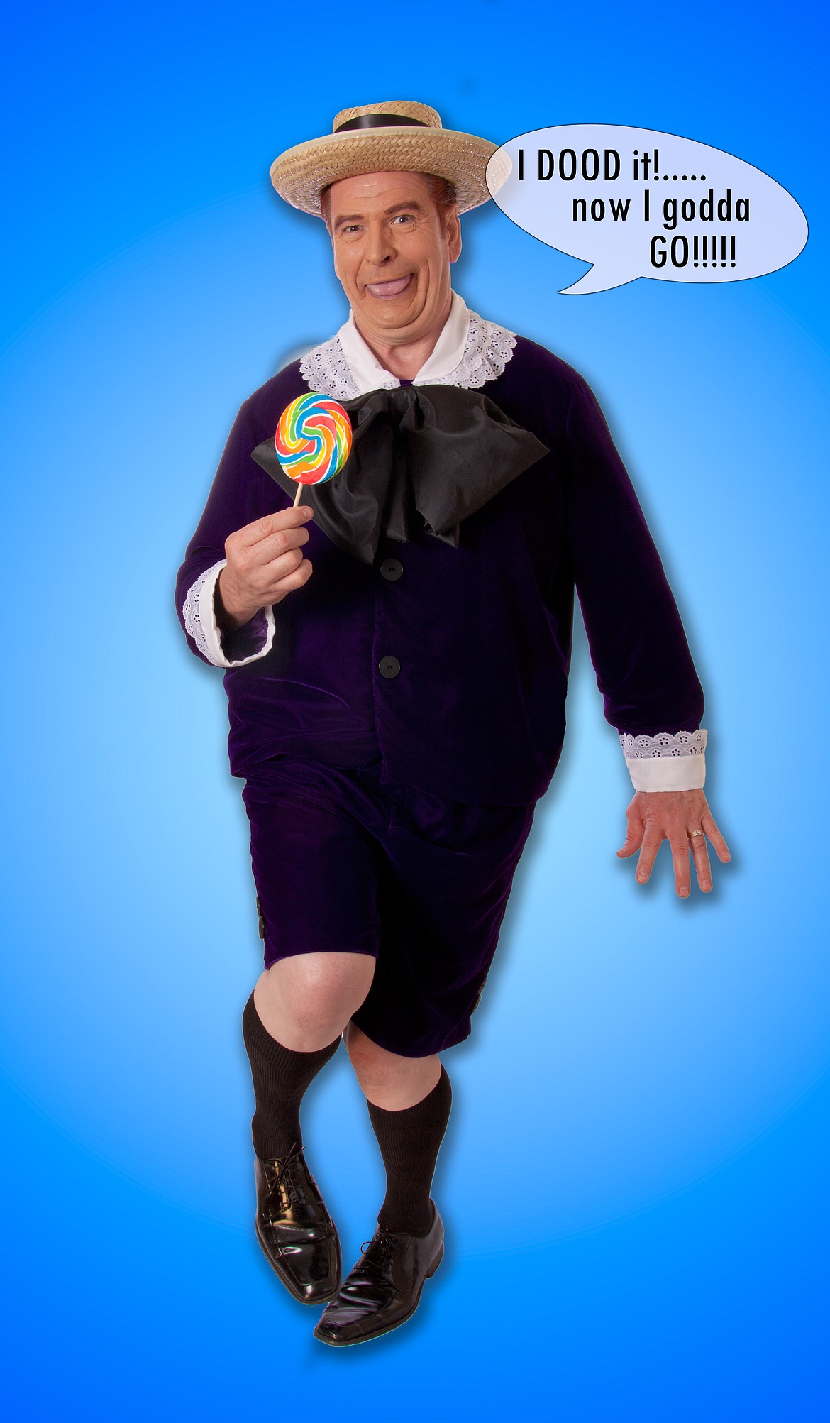 GOOGLE IMAGES
Actor Brian Hoffman as Red Skelton playing &#147;Junior the Mean Widdle Kid.&#148;