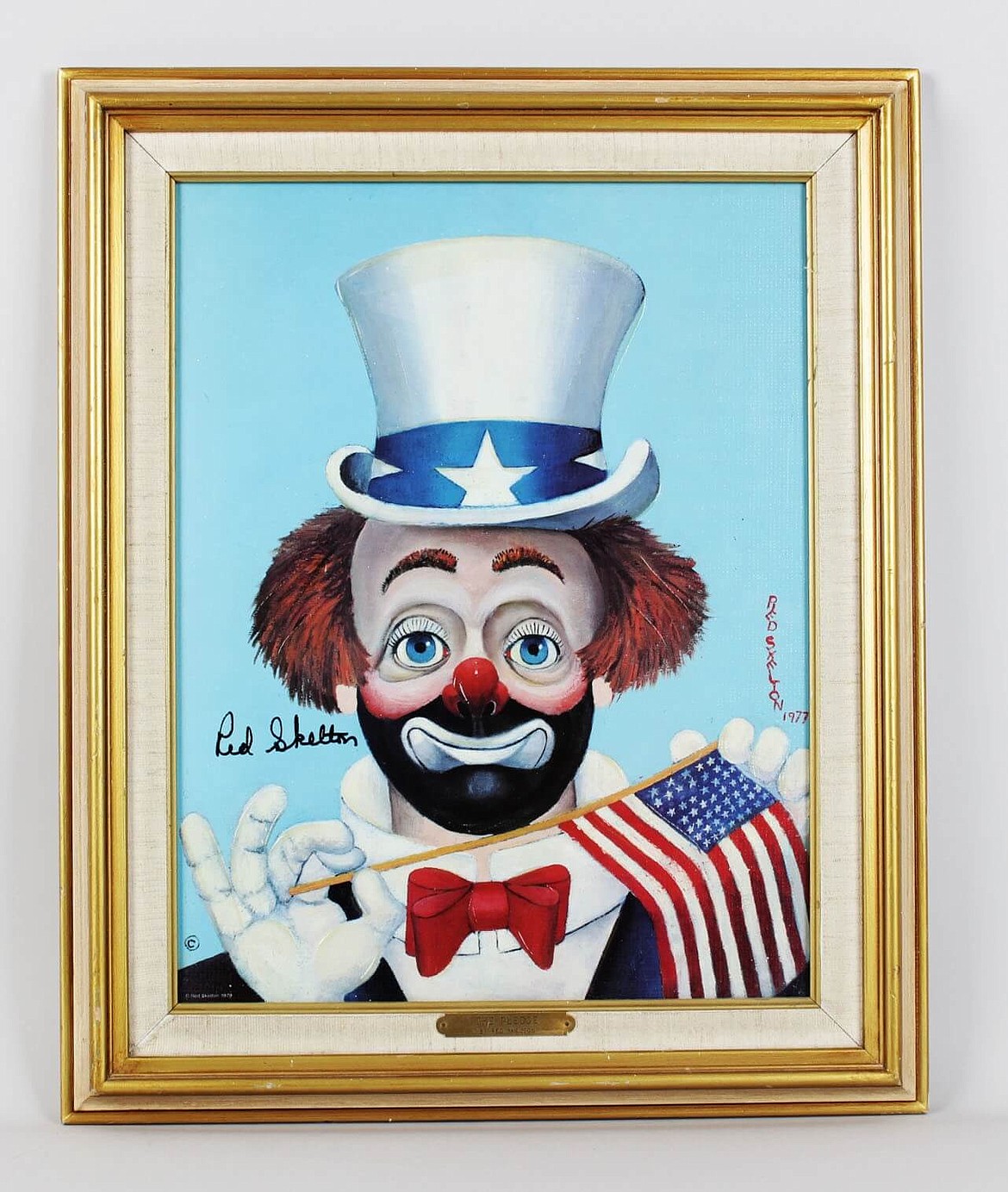 GOOGLE IMAGES
One of more than 1,000 clown paintings by Red Skelton.