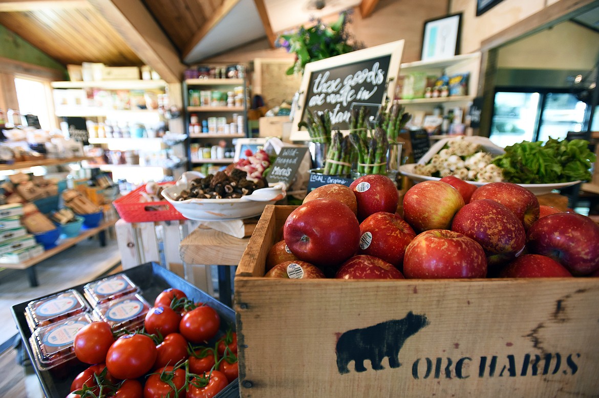 Organic produce for sale at Max's Market in Bigfork on Tuesday, June 11. (Casey Kreider/Daily Inter Lake)