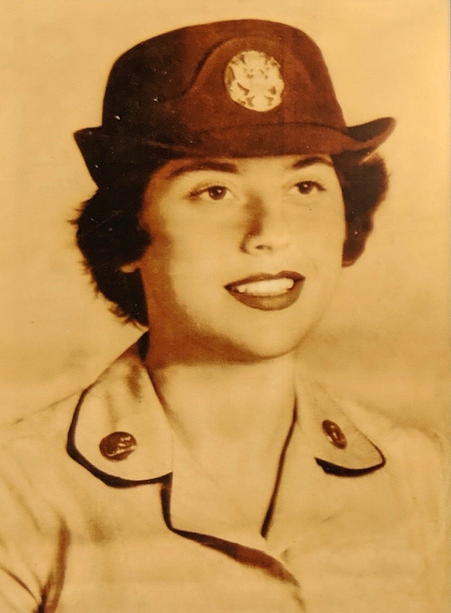 Davis when she served in the United States Women&#146;s Army Corp.