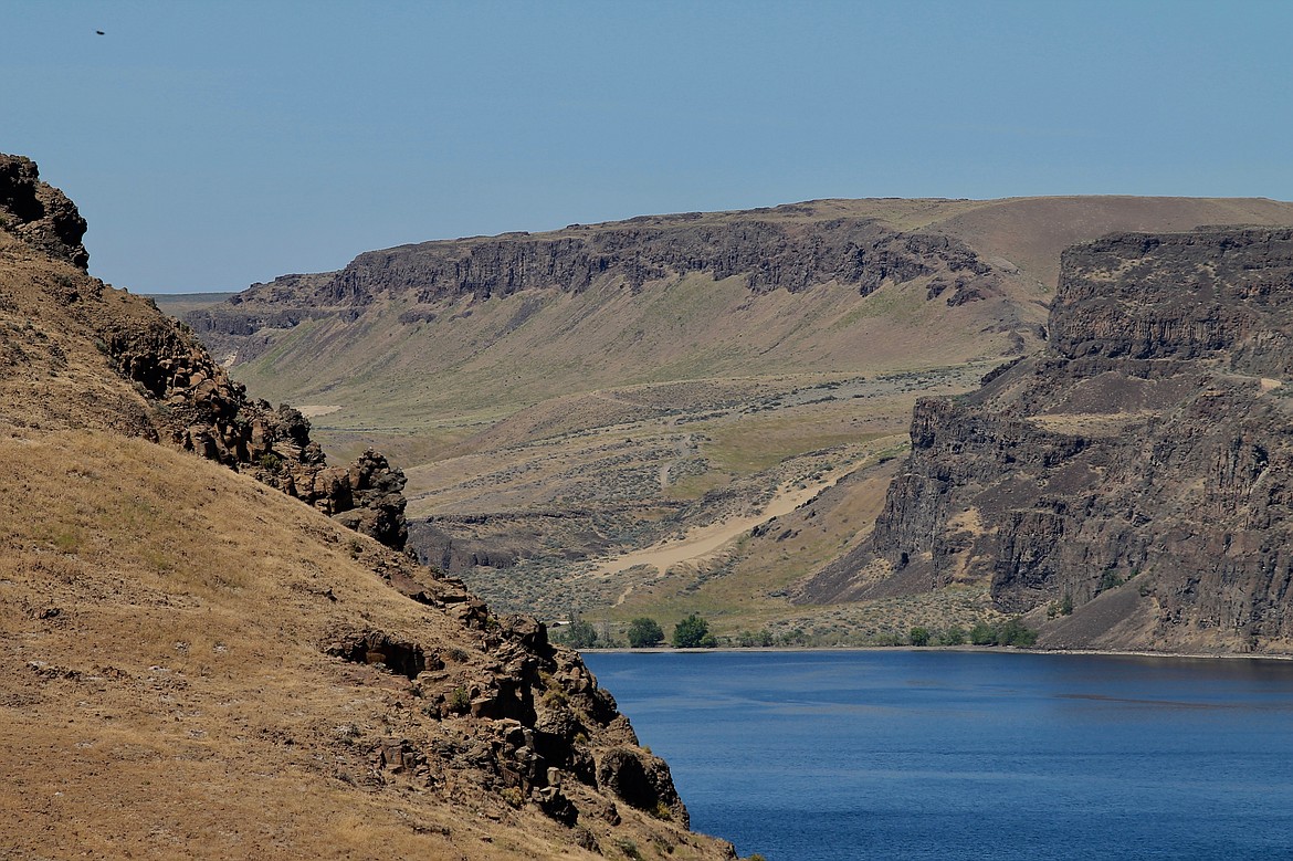 Casey McCarthy/ Columbia Basin Herald  A view from Ginkgo Petrified Forest State Park overlooking the Columbia River.