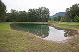 River's Edge Pond will have fish, soon