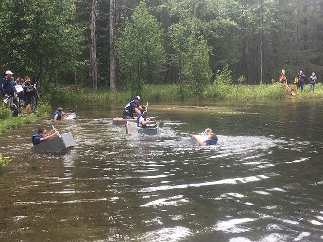 (Courtesy Photo)
The seventh grade boat races.