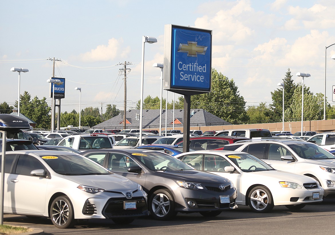 Aside from Chevy trucks, Knudtsen Chevrolet also offers a wide variety of certified used cars.