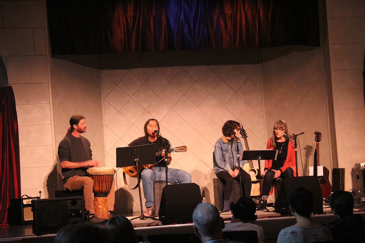 The opening act for Sofia Talvik featured local musicians Josh Sherven, Paul Bonnell, India Rain and Barb Robertson.
