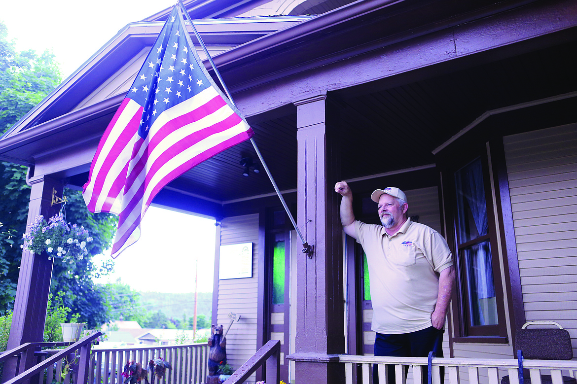 Wayne Appl, operations manager for Valor Equine Therapy Service Inc., is pictured in Kalispell on June 20. Valor provides horse therapy programs for veterans and first responders living with PTSD and chronic stress. (Mackenzie Reiss/Daily Inter Lake)