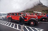 Sun Road opens to rain, fog and traffic