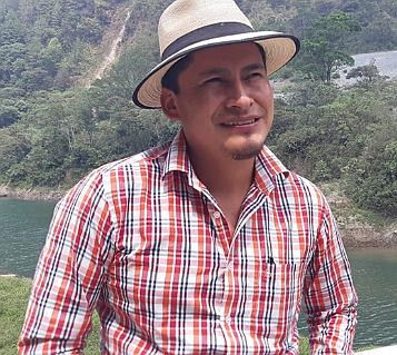 Manuel Laynez Anay outside his home village of Chajul, Guatemala. (Courtesy of Janet Bourque)