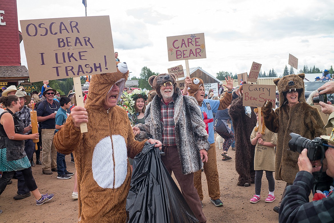 Being bear aware was an apt theme at this year&#146;s parade.