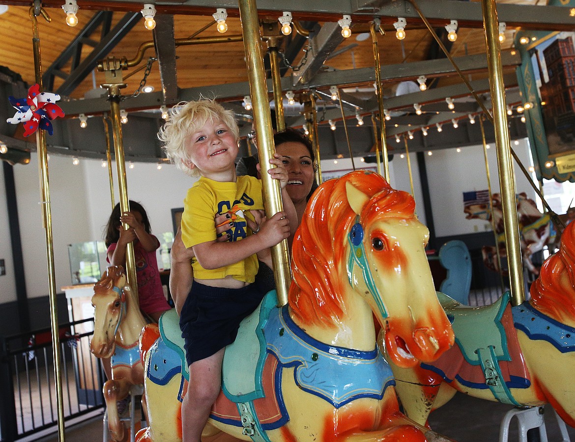 Be merry, go round for National Carousel Day Coeur d'Alene Press