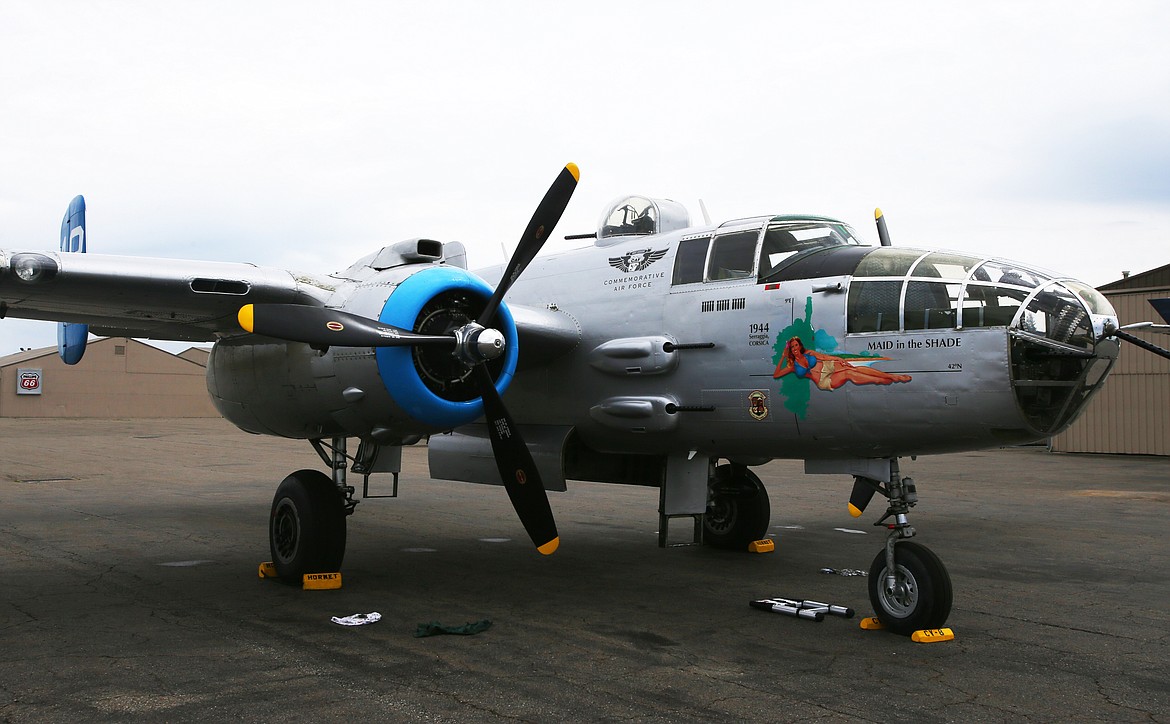 The &#147;Made in the Shade,&#148; a B-25 Mitchell bomber will be on display at this weekend&#146;s Coeur d&#146;Alene Air Expo. (LOREN BENOIT/Press)