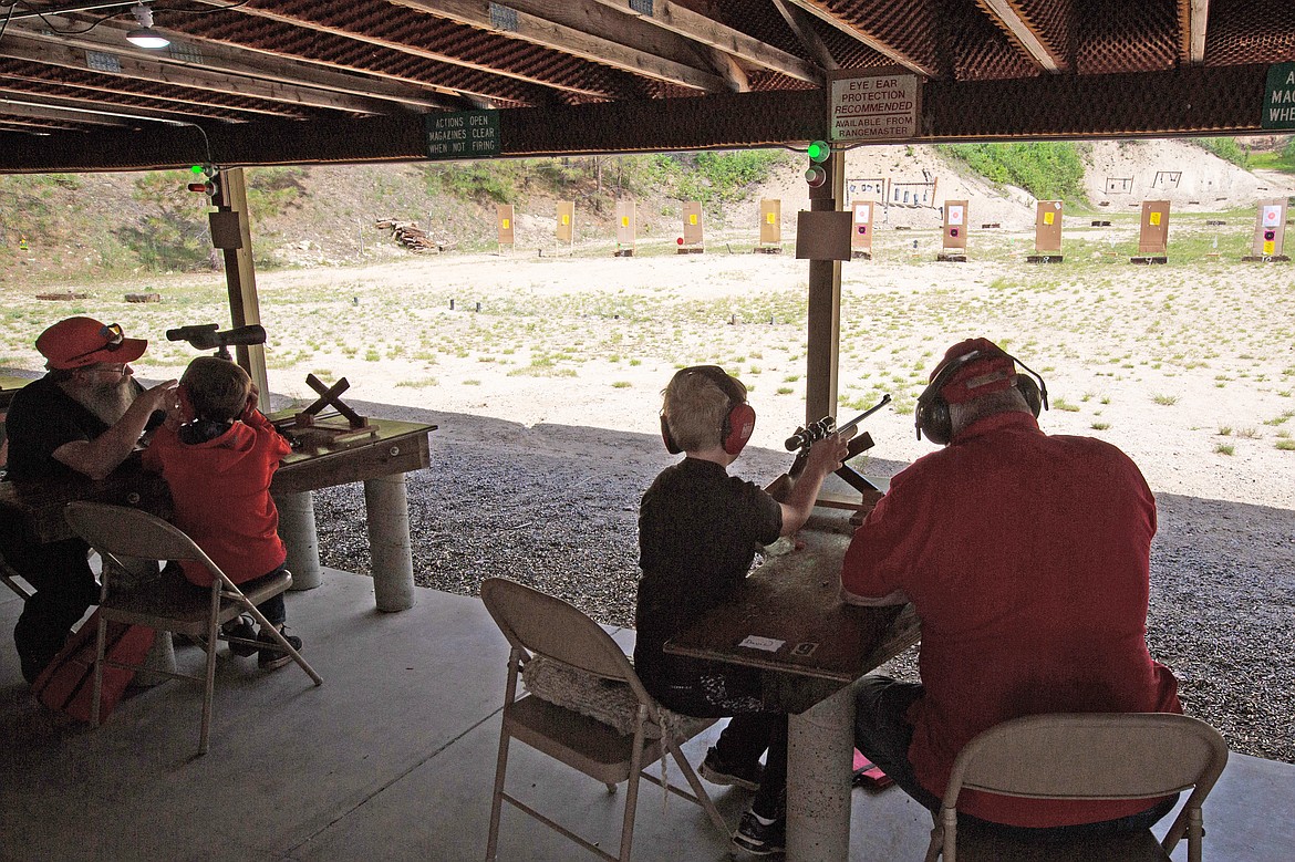 (Courtesy photo)
Young shooters got lessons in shooting safety and having fun at the annual Youth Day at the Range recently.