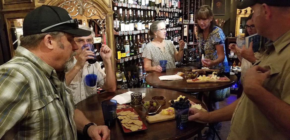 The Rotary Grapes &amp; Barley Walk took place on July 11, where around 40 people toured businesses around town, enjoying a wine and beer tasting.

Photo by MANDI BATEMAN