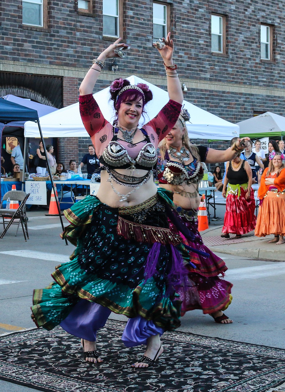 Photo by MANDI BATEMAN
Belly Dancers delighted the crowd at the 2019 Kootenai River Days.