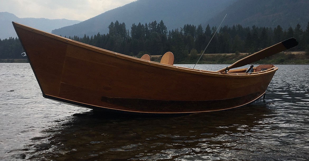 This McKenzie River Wooden drift boat assists with the adventures.