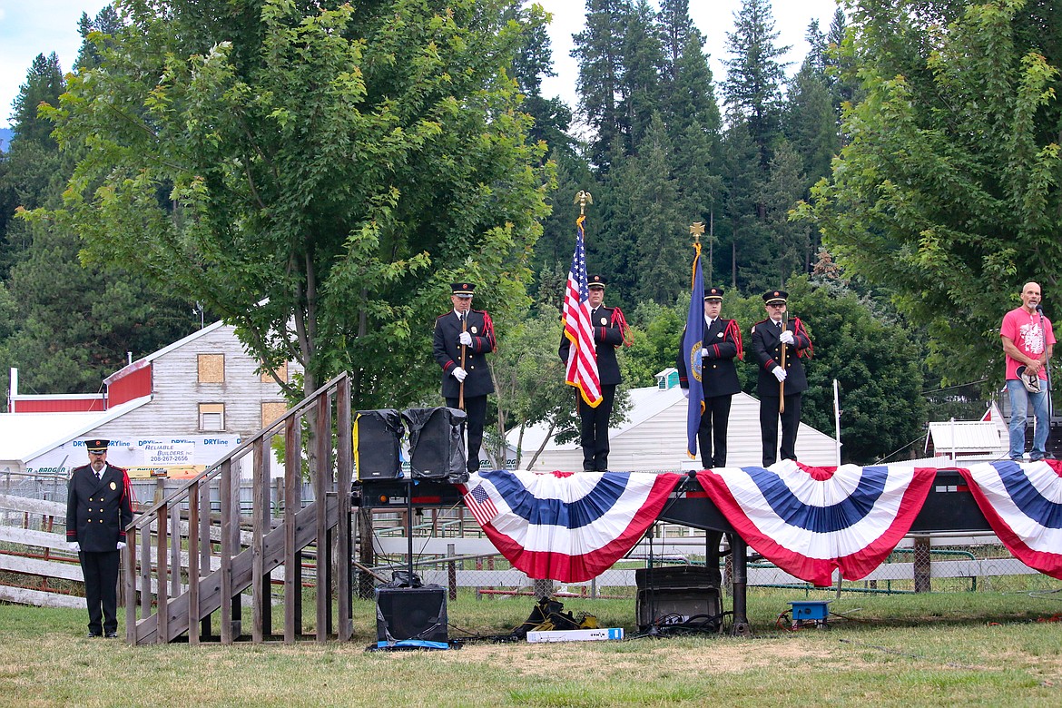 Photo by MANDI BATEMAN
2019 Fourth of July opening ceremonies in Bonners Ferry.