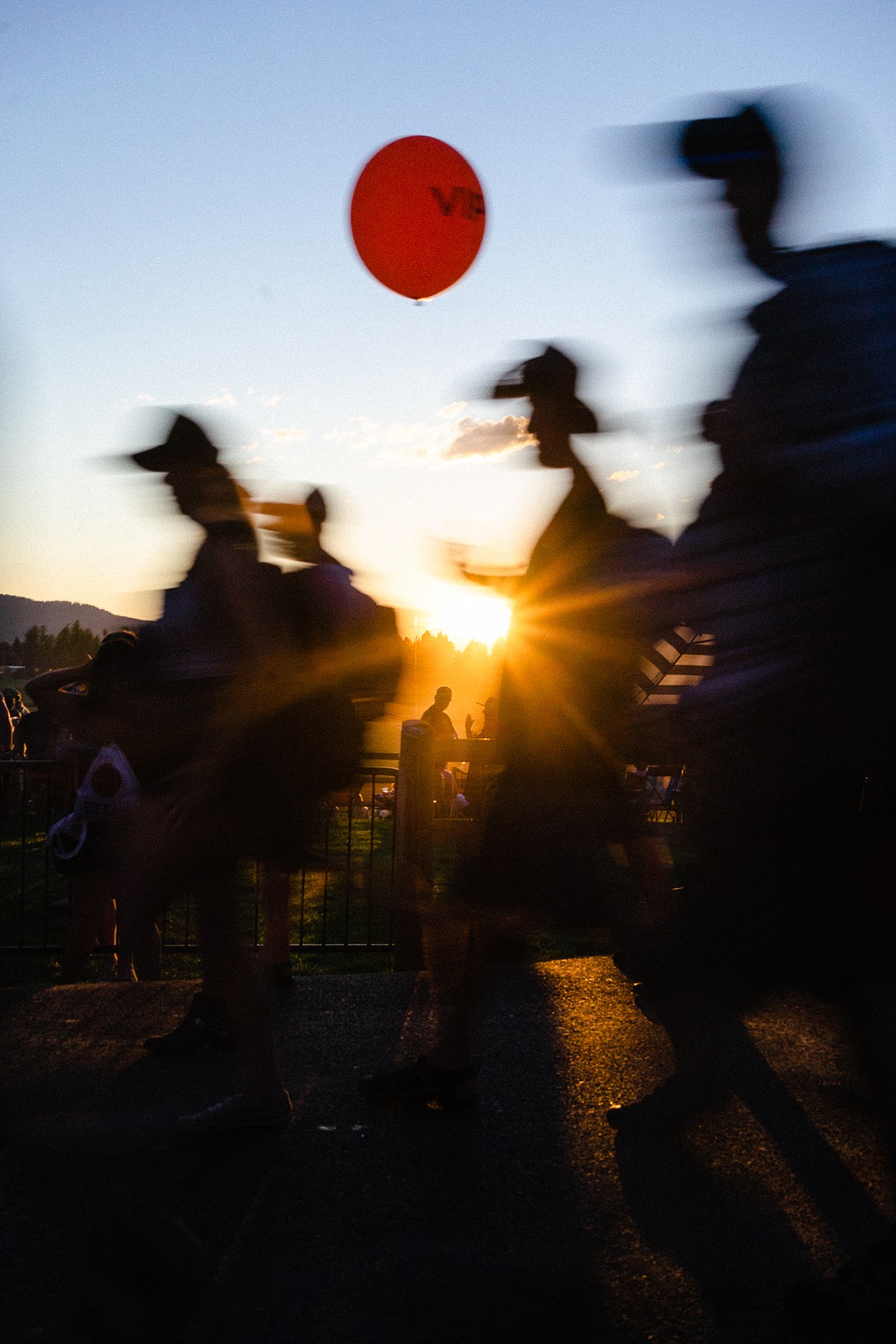 Crowds pass by during the Under the Big Sky music festival over the weekend at Big Mountain Ranch east of Whitefish. (Daniel McKay/Whitefish Pilot)