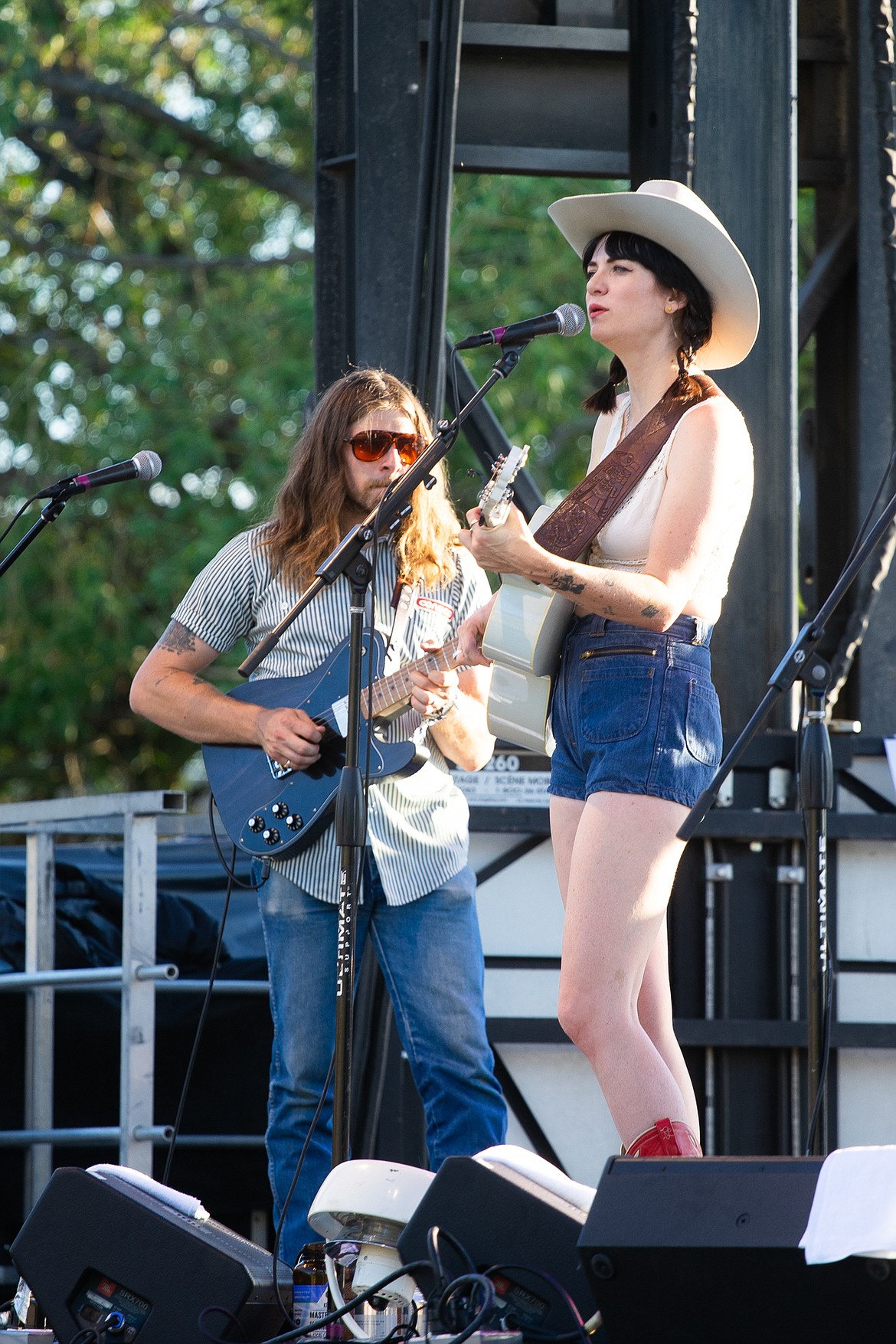 Nikki Lane performs during the Under the Big Sky music festival over the weekend at Big Mountain Ranch east of Whitefish. (Daniel McKay/Whitefish Pilot)