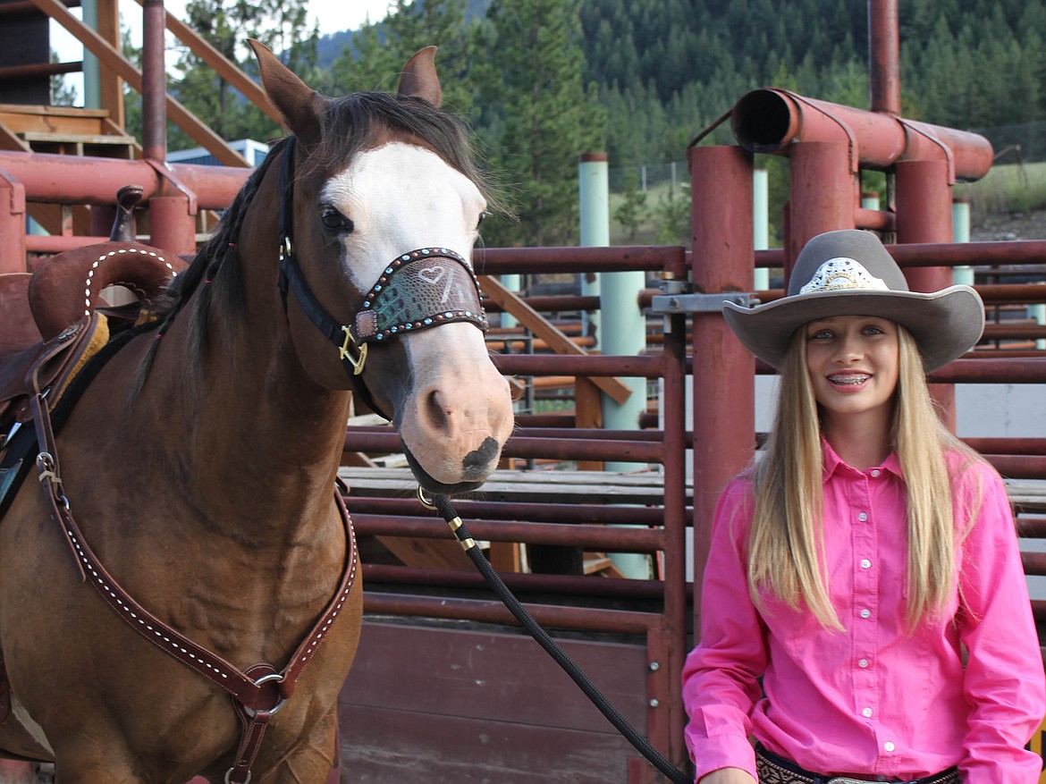 Darby Haskins of Superior was crowned the 2019 Rodeo Princess for this year&#146;s Go for the Gold Rodeo on Friday, August 2, and Saturday, August 3 at the Mineral County Fair. (Maggie Dresser/Mineral Independent)