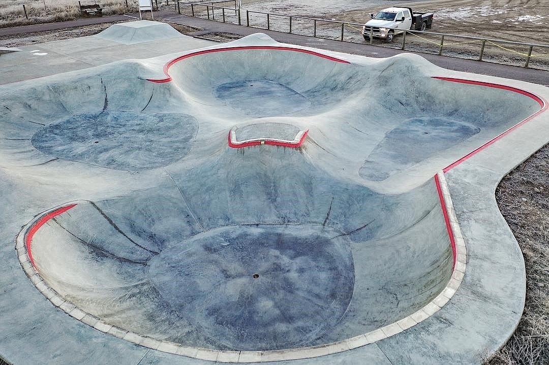 Evergreen Skateparks has built more than 10 skateparks in Montana. The Alberton skatepark will look similar to this one which was built in Darby. (Courtesy photo)