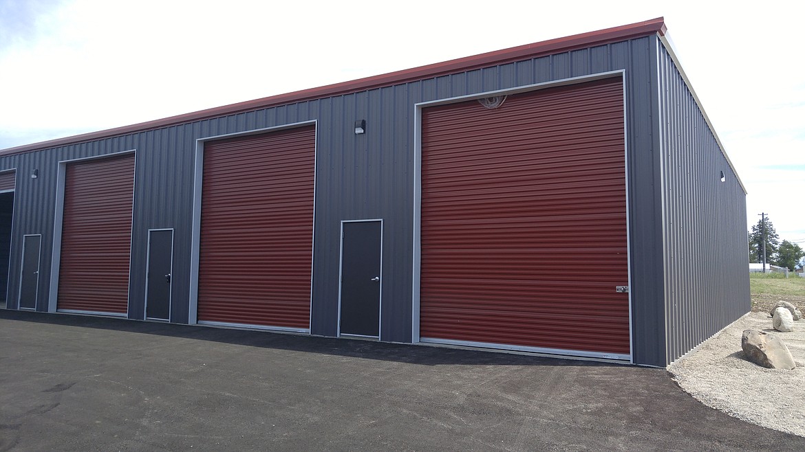 Courtesy photo
Stateline Garage Villas, which offers 51 large storage units, has opened at 6829 W. Seltice Way at Stateline.