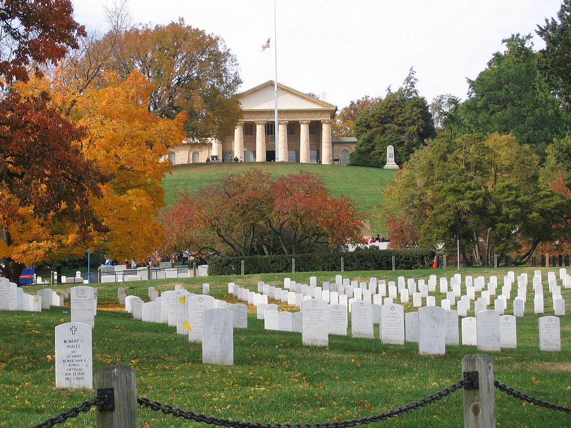 ARLINGTON NATIONAL CEMETERY
Robert E. Lee&#146;s home in Arlington, Va., where he had slaves that he freed, inherited from his wife&#146;s family.