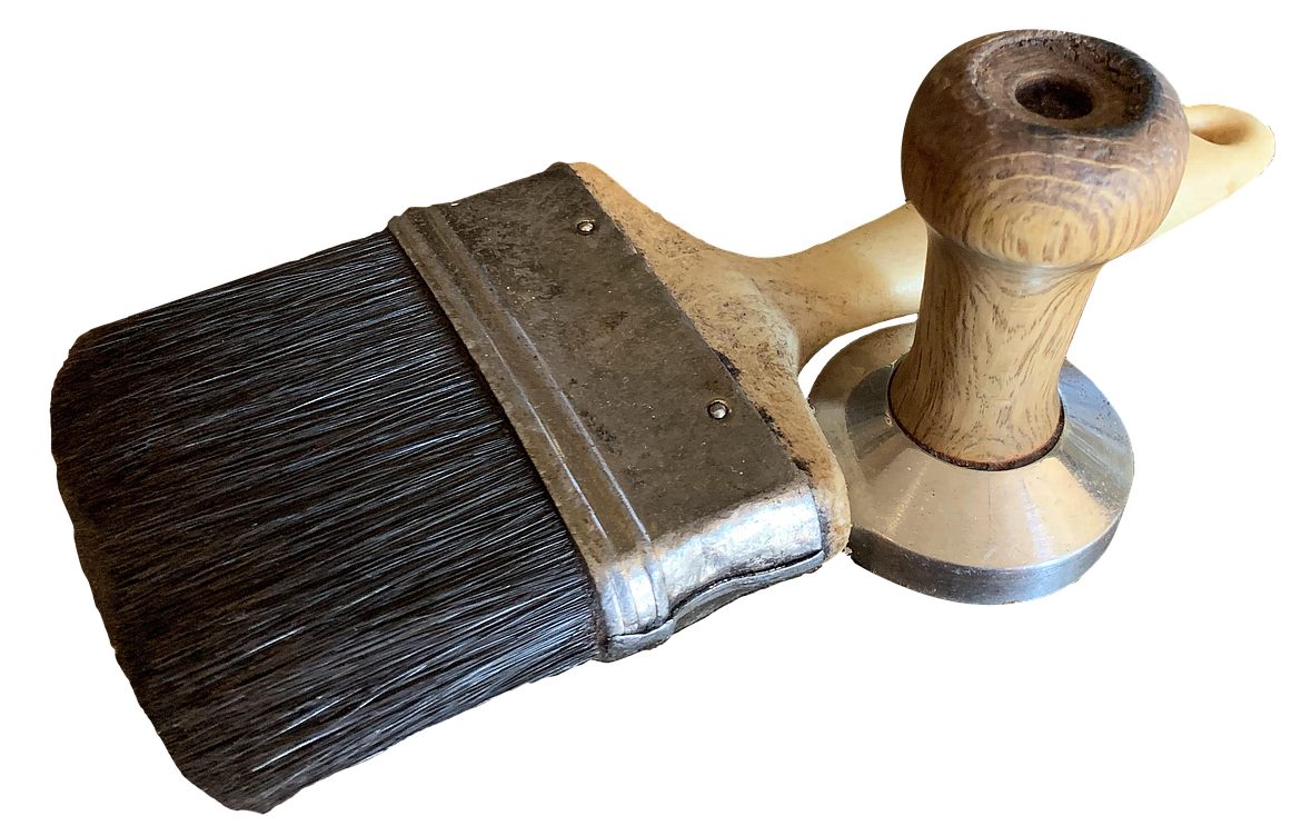 This tamp and brush is used to press down esspresso and clean off ever present coffee grounds.
Photo by JOSEPH CLICK/ PRESS