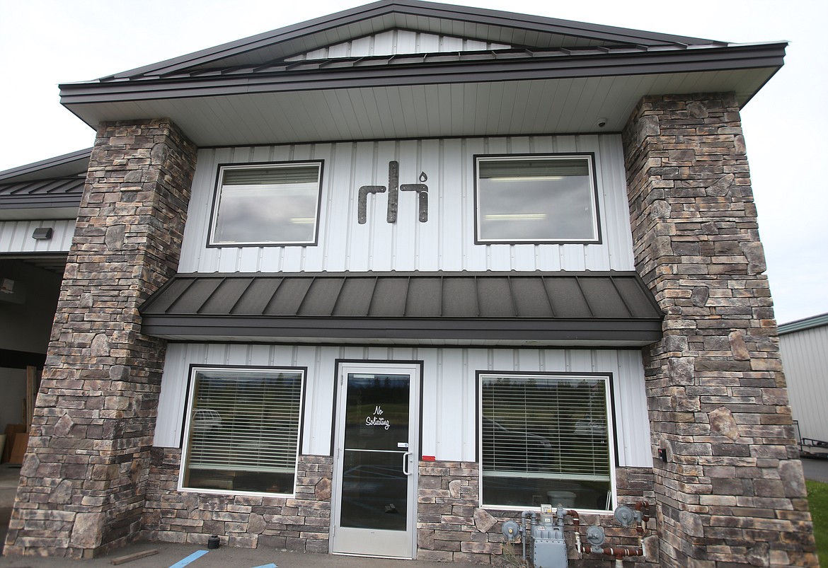 A robbery and arson fire in 2015 torched Reid Hatley&#146;s business. The cost was a total loss. His RHI logo from the old building, noticeably singed a bit from the fire, adorns the front of the new building. (LOREN BENOIT/Press)