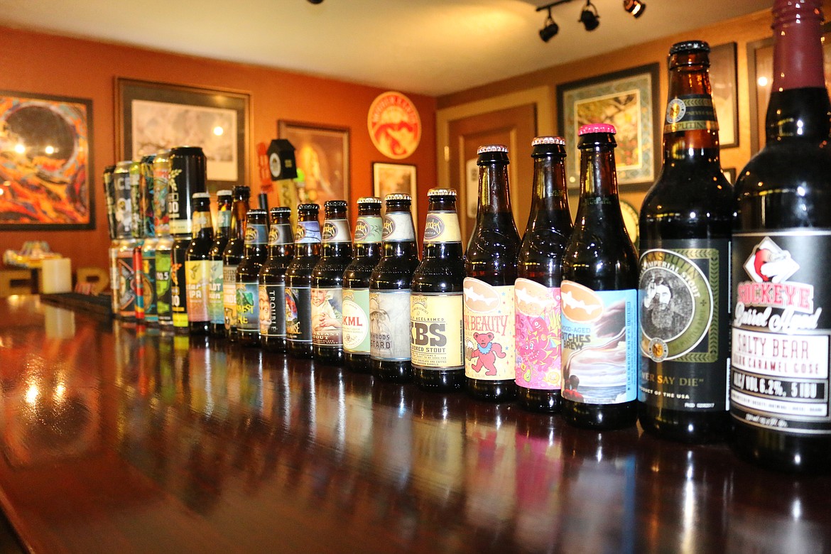 Photo by MANDI BATEMAN
CrossTime Saloon has a wide variety of craft beers, ciders, and meads.