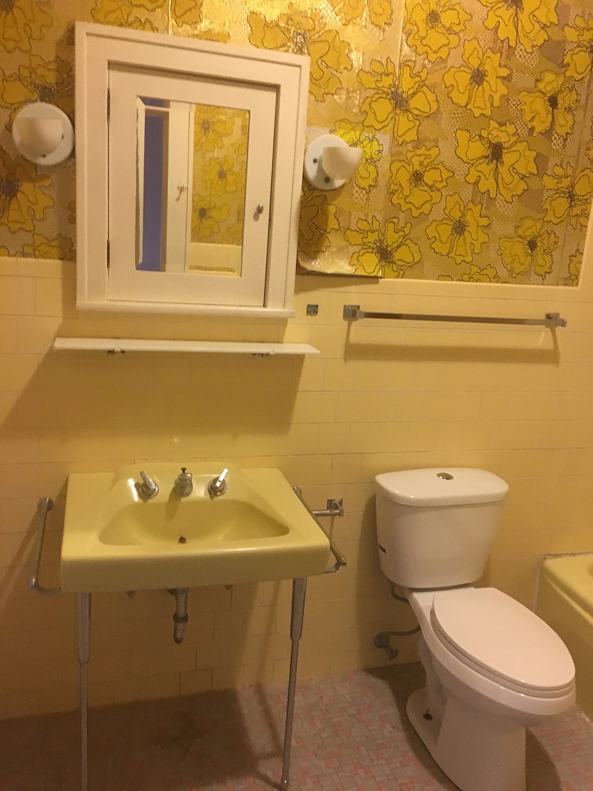 The main floor bathroom of the Nelson&#146;s historic home is pictured prior to their renovation. (Courtesy of Ryan Nelson)