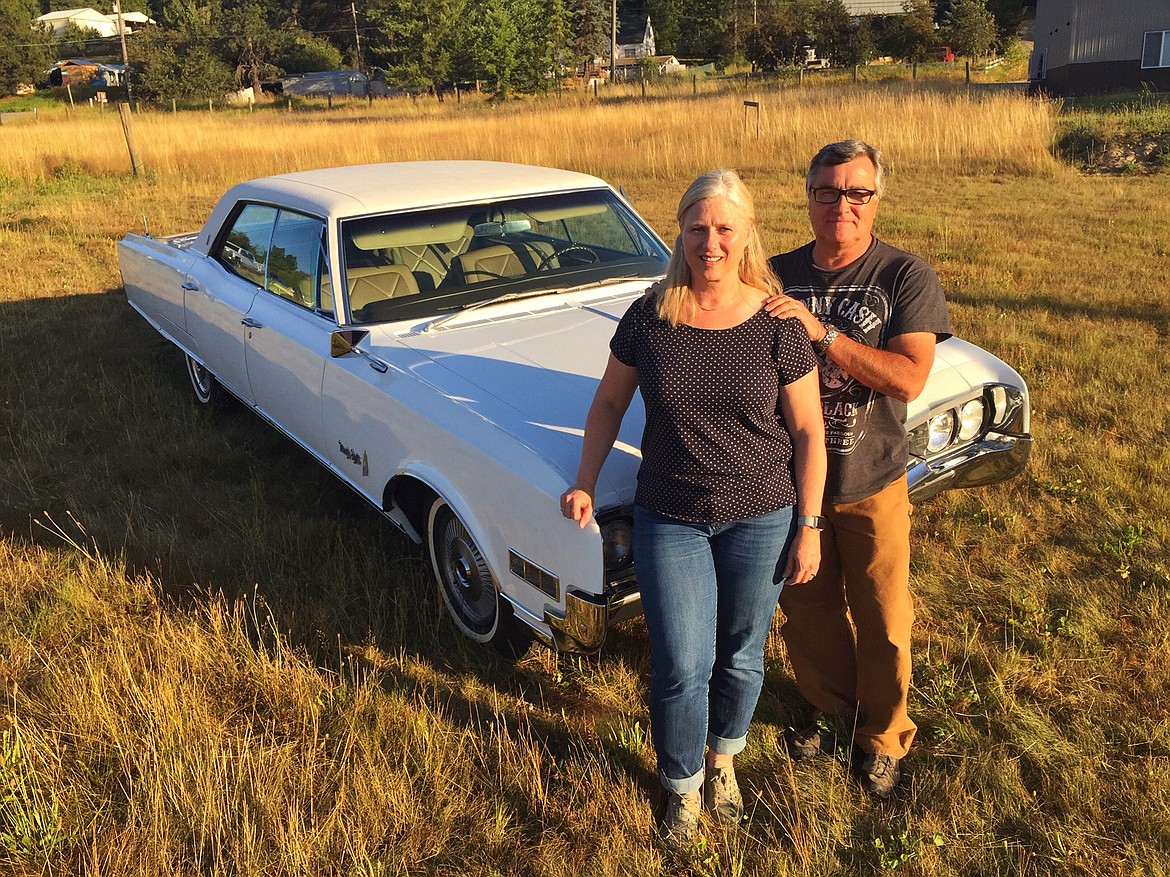 RALPH BARTHOLDT/Press
Carolyn and Gordon Turner of Kingston stand alongside the 1966 Olds 98 that Carolyn inherited from her Uncle Bob, an avid music fan who used the car to travel to shows from his home on Montana&#146;s High Line.