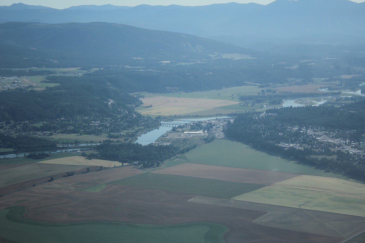 Photo by TANNA YEOUMANS
Bonners Ferry from the sky.