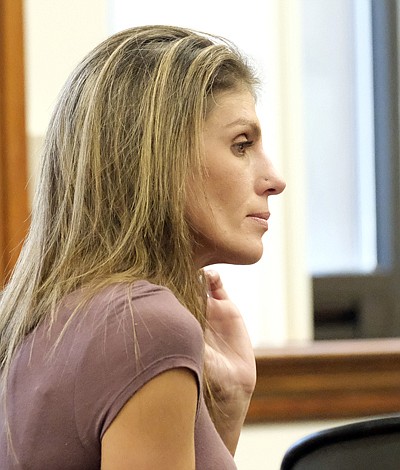 Angela Lynn Rensmon arraignment, July 29, 2019. (Paul Sievers/The Western News)