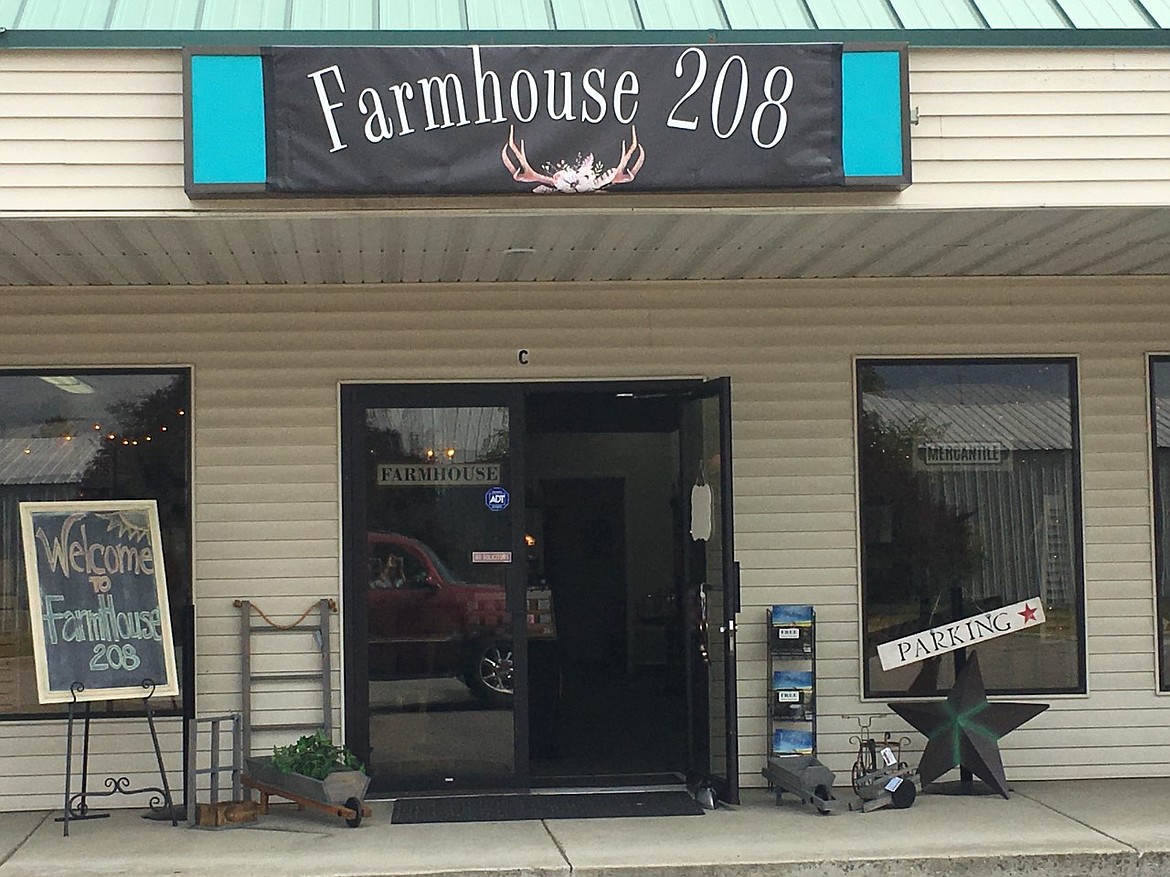 Courtesy photo
Farmhouse 208, a vendor boutique offering home decor, furniture and gifts, is open on Government Way in Dalton Gardens.