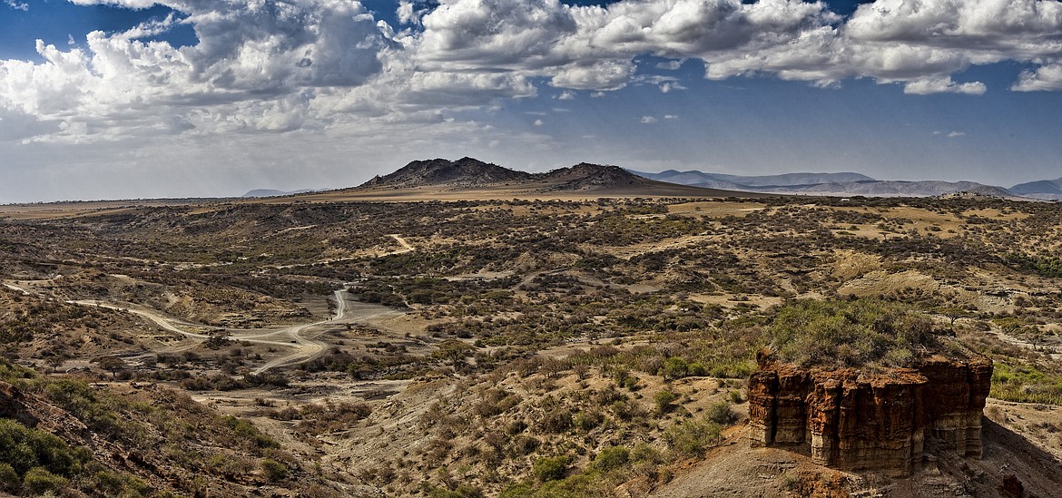 CREATIVE COMMONS
Olduvai Gorge in Tanzania where the Leakeys found skulls and bones of early man.