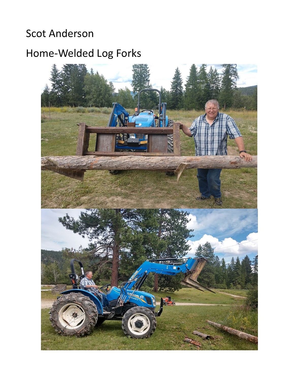 (Courtesy Photo)
The Maker Wall is for anything that people made, like these home welded log forks, made by Scot Anderson.