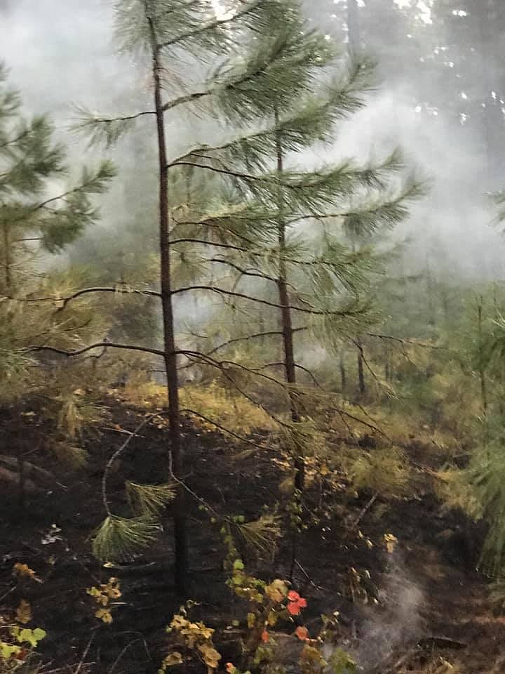 Photo by NORTH BENCH FIRE
Thunderstorms brought lightning that ignited fires this weekend.