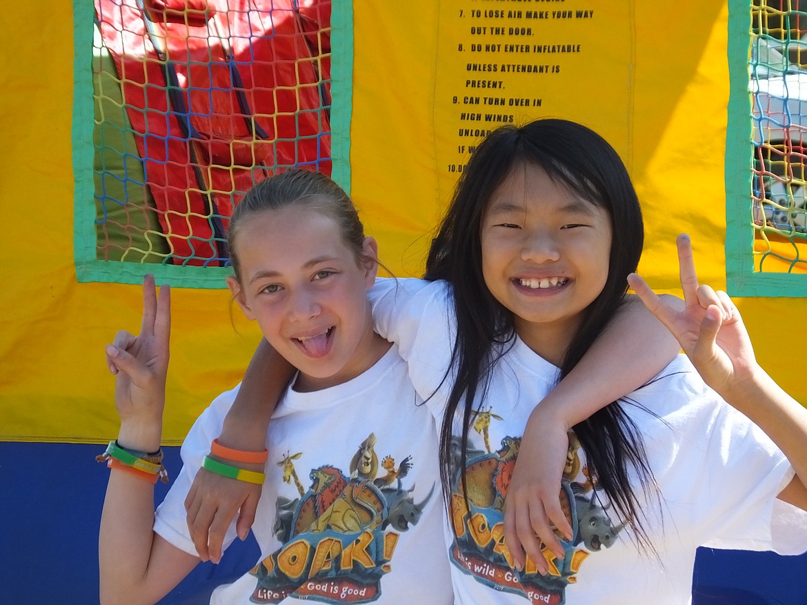 KIDS AT the Roar! Vaction Bible School. (Photo Credit Marla Burgess/Clark Fork Valley Press)