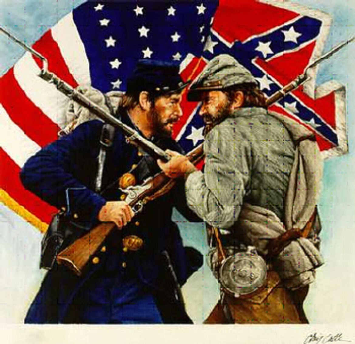 GOOGLE IMAGES
The Civil War was not only over slavery, but was also a clash of cultures.