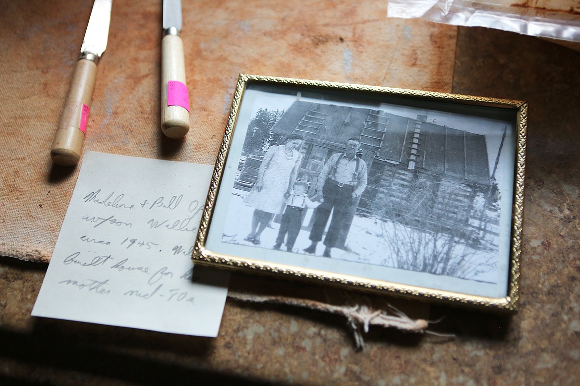 The original residents of Casey Fuson&#146;s cabin were Bill and Madeline Opelt, pictuted circa 1945 in this photo. (Mackenzie Reiss/Daily Inter Lake)