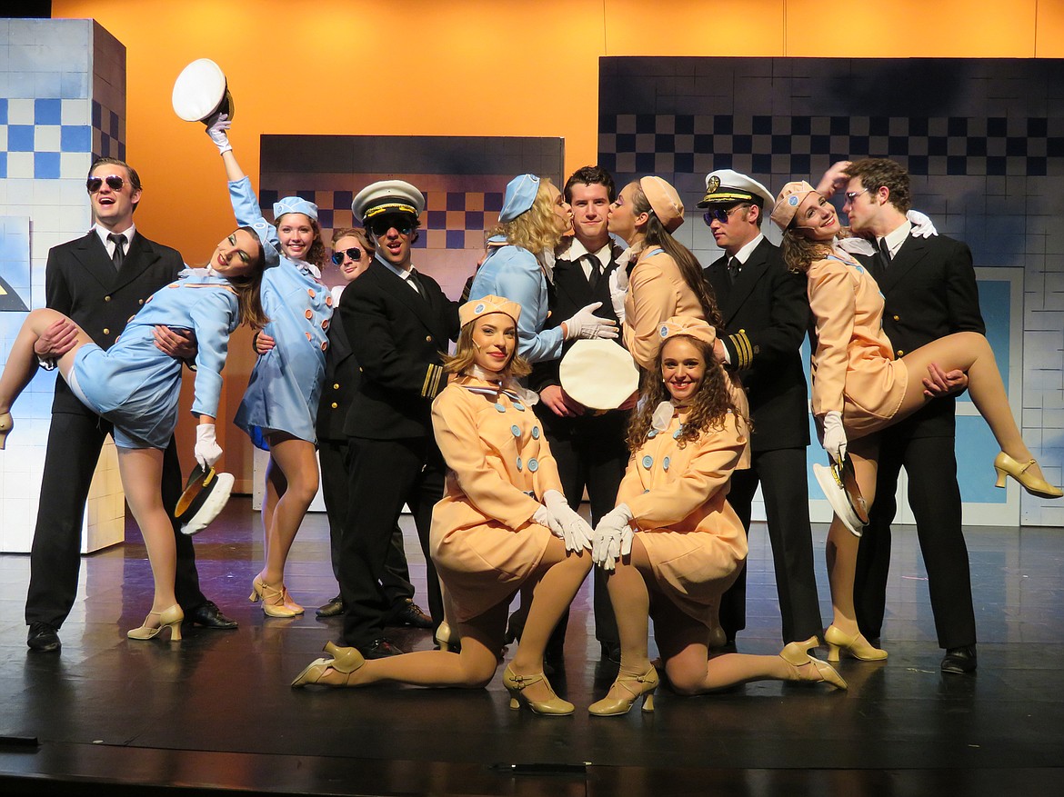 The cast of &#147;Catch Me If You Can.&#148; (Courtesy of the Bigfork Summer Playhouse)