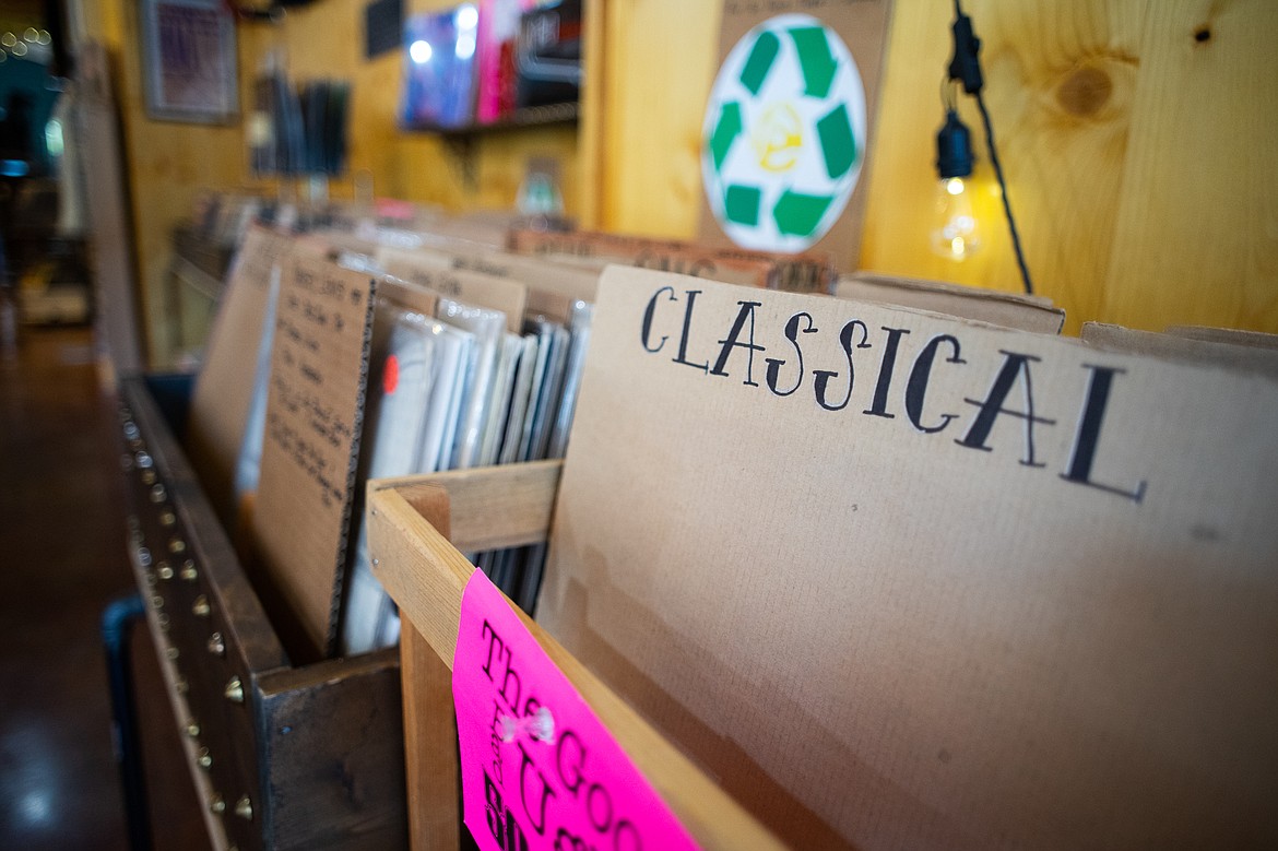 Spanky's and Gus offers a wide variety of vinyl records, as well as clothing, books and more.