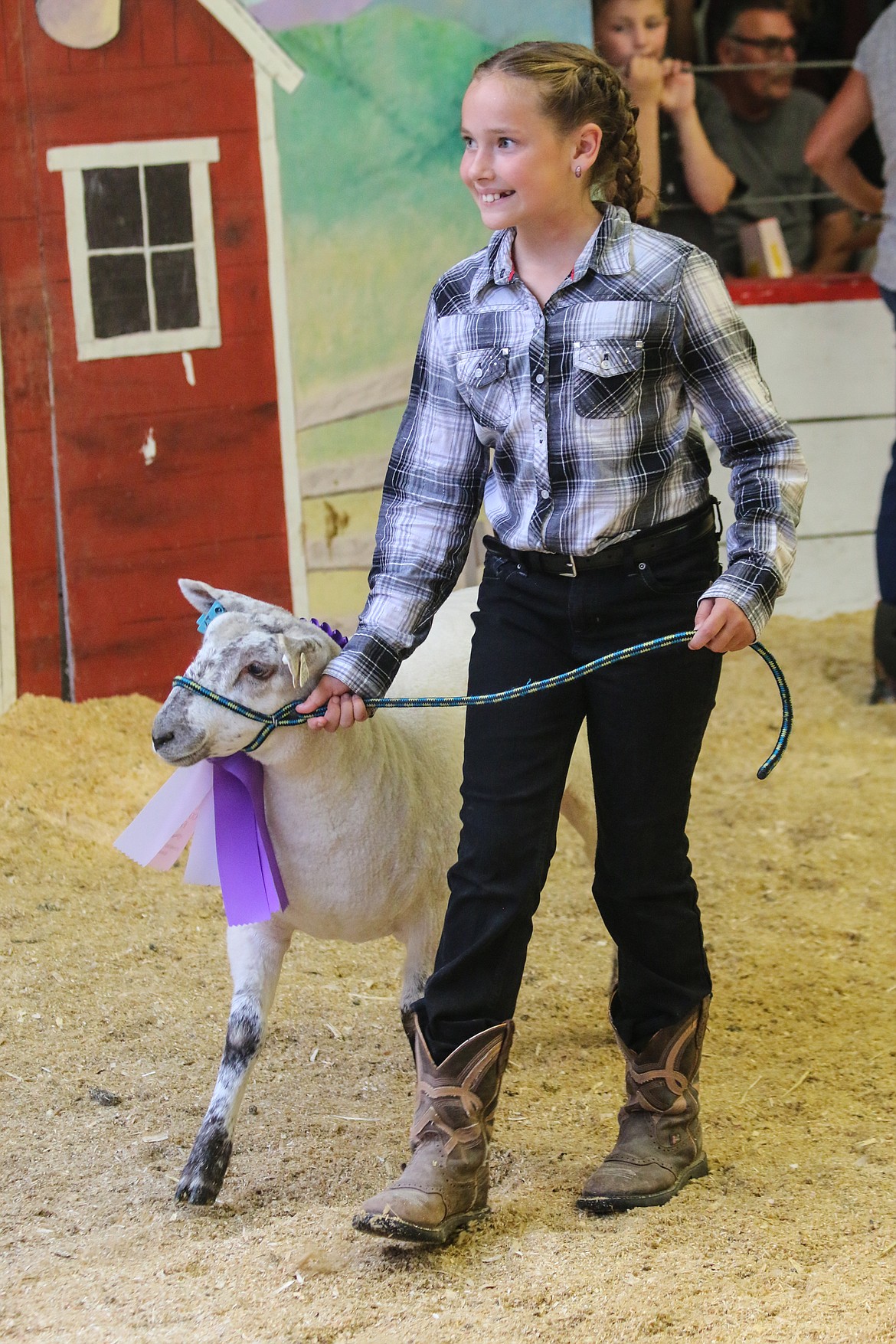 Photo by MANDI BATEMANThe Boundary County 4-H and FFA Animal Sale took place on August 16.